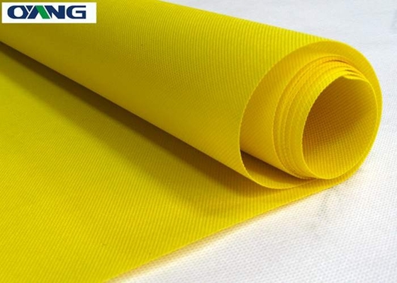 ความแข็งแรงทนทาน PP ผ้าทอ / ผ้าทอชนิด Spunbond สีเหลือง